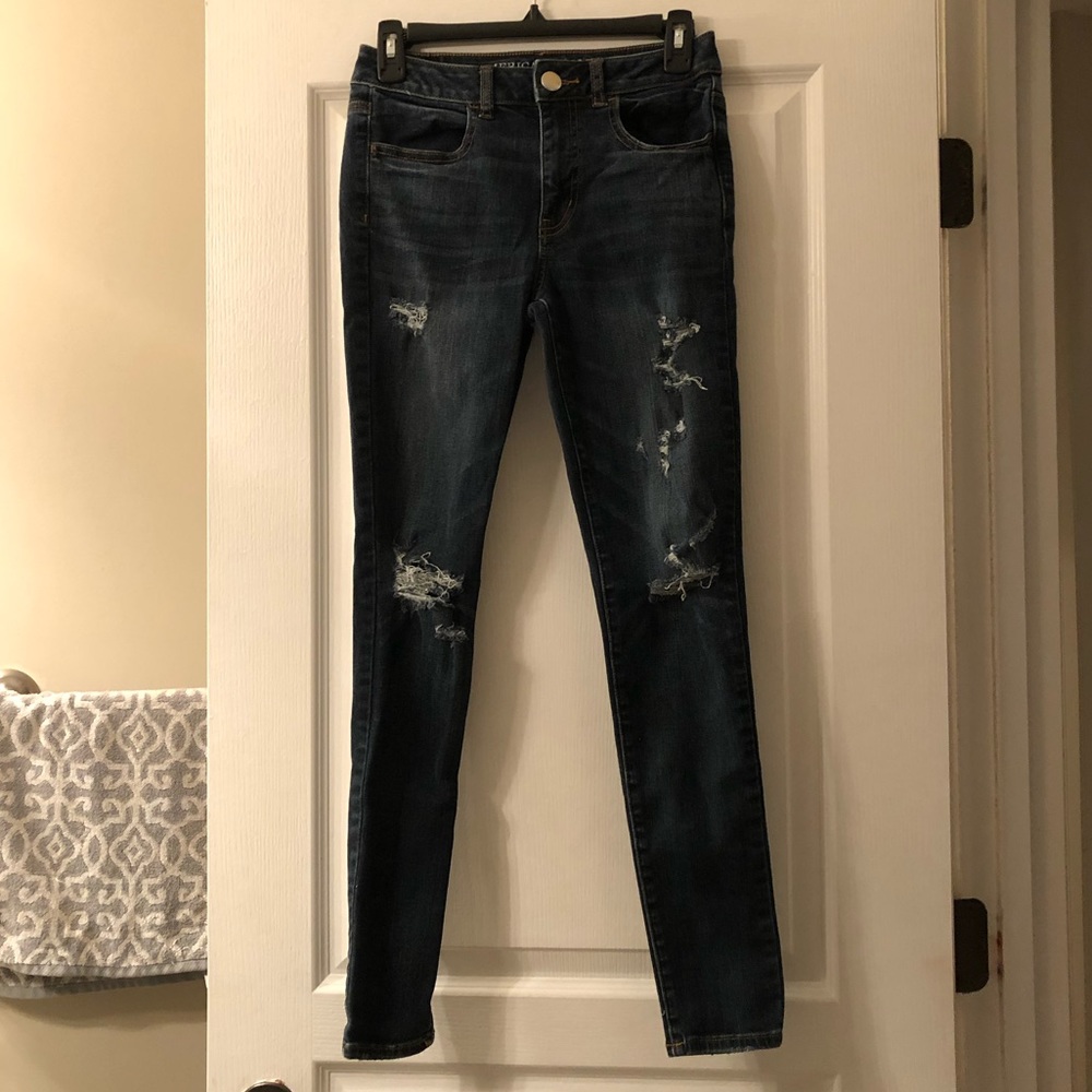 Size 4 Regular American Eagle Hi-Rise Jegging